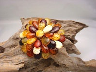 Brooch/Pendant Daisy Multicolor