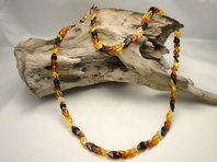 Necklace Leaves Multicolor Long