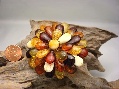 Brooch/Pendant Daisy Multicolor