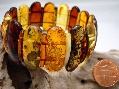 Bracelet Multicolor Amber Large
