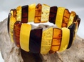 Bracelet Multicolor Irregular Flat Shape