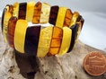 Bracelet Multicolor Irregular Flat Shape