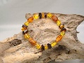 Bracelet Multicolor Fragments and Faceted Tablets