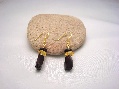 Earrings Cherry Color Fragments