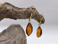 Earrings Cognac Almonds
