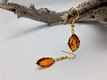 Earrings Cognac Almonds