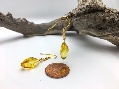 Earrings Champagne Almonds