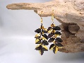 Earrings Dual Color Ivy, Long