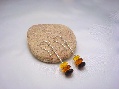 Earrings Multicolor Faceted Pineapple