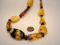 Luxury Amber Composition Necklace 