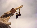 Earrings Cherry Color Fragments